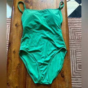 GAP Kelly Green One Piece Bathing suit Sz S